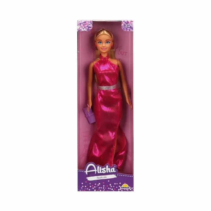 3394 Sun-rst-sıs-minik Alisha Gece Elbiseli Bebek Set 2asortili - Sunman