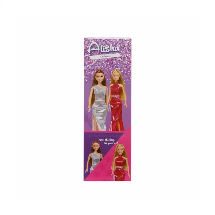 3394 Sun-rst-sıs-minik Alisha Gece Elbiseli Bebek Set 2asortili - Sunman