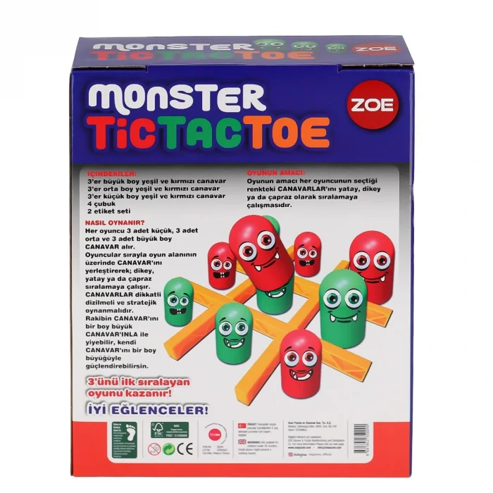 35009 Zoe Tic Tac Toe -ks Game