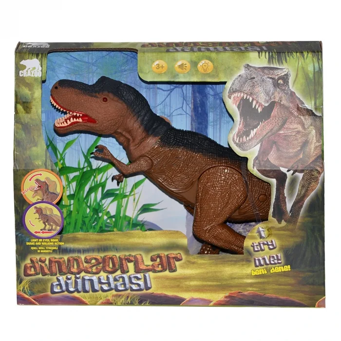 36127 Sesli Ve Işıklı Büyük Dinozor