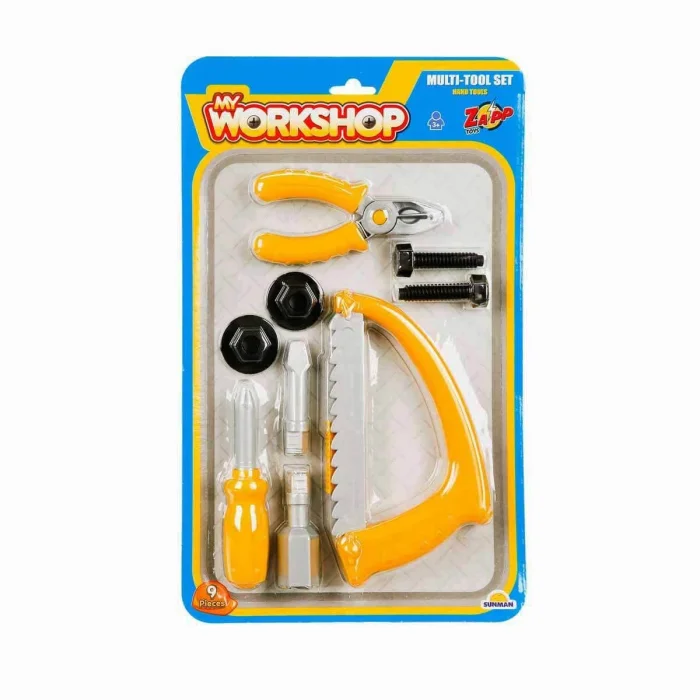 3719 Zapp Toys My Workshop Tamir Seti 9 Parça -sunman