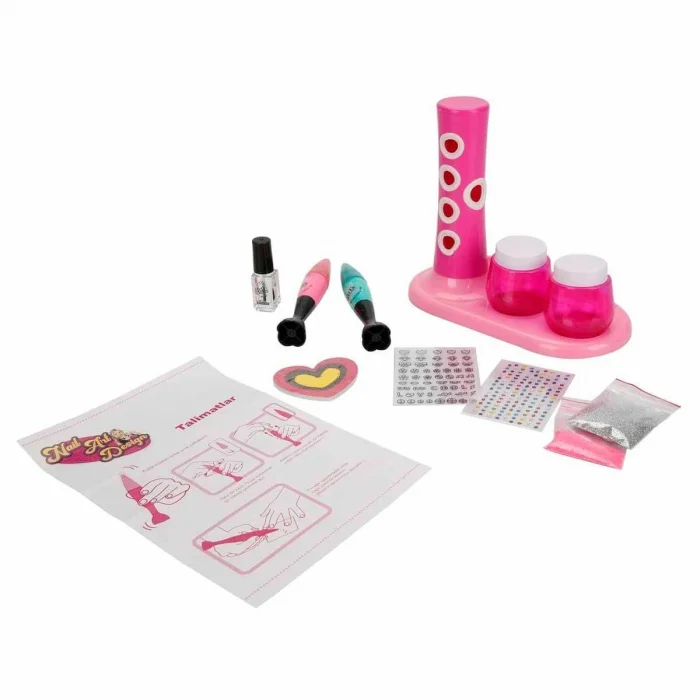 3847 Pretty Pinky 2in1 Tırnak Tasarım Seti -sunman