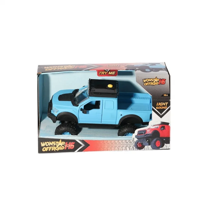 4016 Sesli Ve Işıklı Wonstar Offroad  Araba 1:16  -zuzutoys