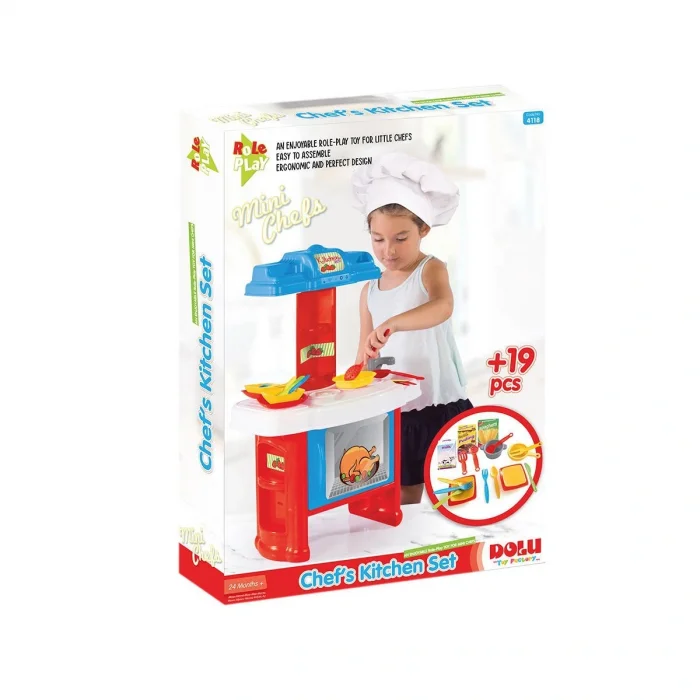 4118  Şefin Mutfak Seti -dolu