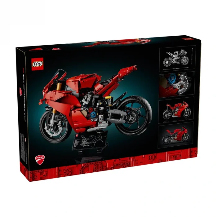 42202 Lego Technic Ducati Panigale V4 S Motosiklet 1603 Parça +18 Yaş