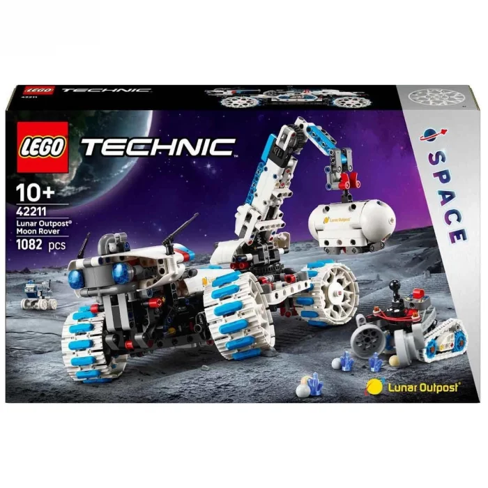 42211 Lego Technic Lunar Outpost Ay Gezgini Uzay Aracı 1082 Parça +10 Yaş