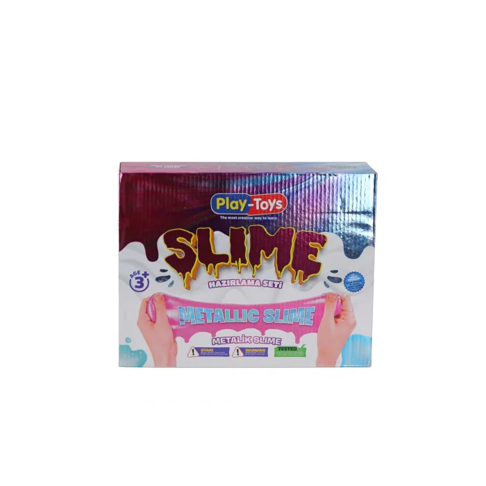 4263-metalic Playtoys Dıy Slime Set Metalıc