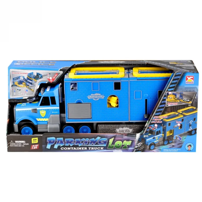 4345 Sesli Işıklı Transporter Garaj Seti