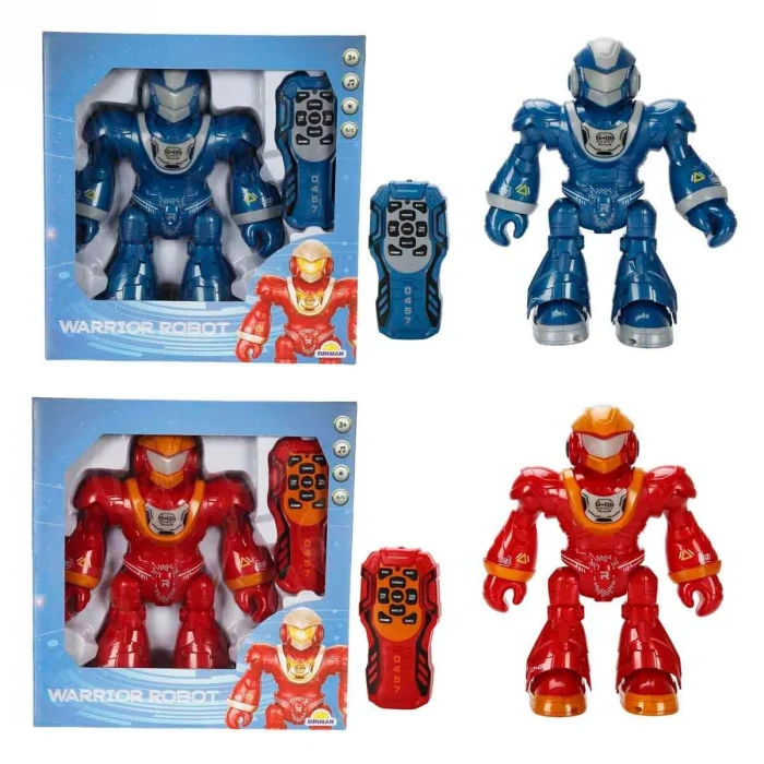 4552 Sun-rst-rc Savaşçı Robot Sesli Işıklı 2r