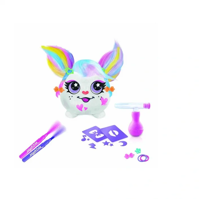 45539 Sun-cnl-hobi Set Aırbrush Plush Haır Iffıc Mını 3r