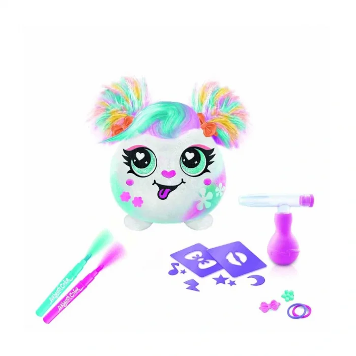 45539 Sun-cnl-hobi Set Aırbrush Plush Haır Iffıc Mını 3r