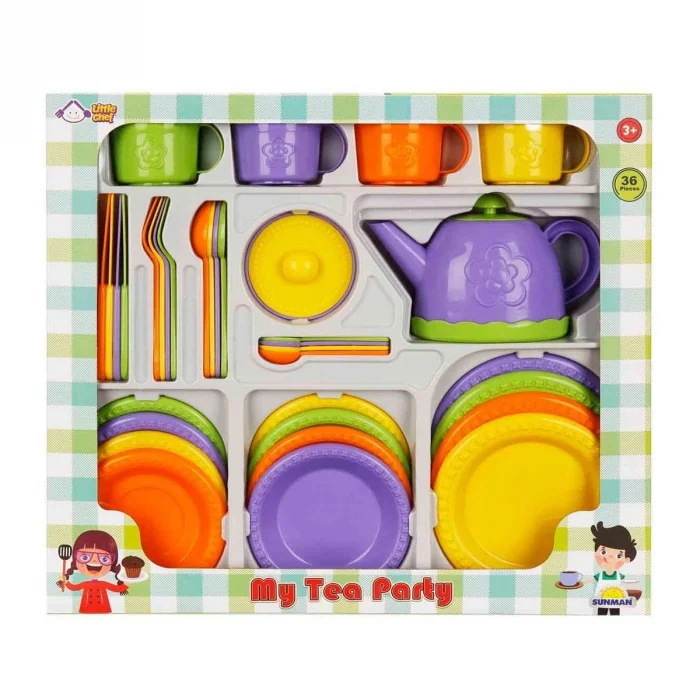 4682 Little Chef Çay Seti 36 Parça -sunman