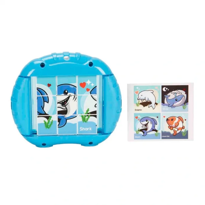 4836 Sun-yfn-dönen Puzzle Balık Temalı