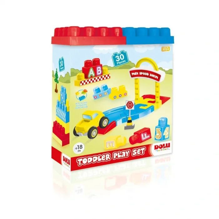 5024 Oyuncak Yol Ve Blok Set 30 Pcs