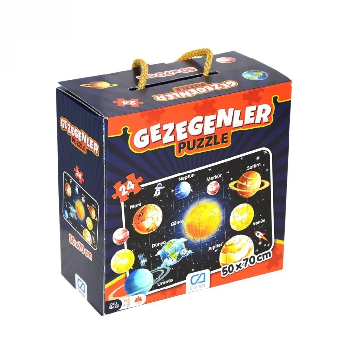 5026 Ca Games, Gezegenler / 24 Parça Puzzle / +3 Yaş