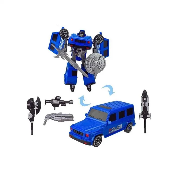 5039 Sun-yfn-robot Transformer Polıce-g/fast Flame 2r 2a
