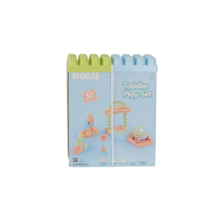 5218 Oyuncak Yol Ve Blok Set 30 Pcs