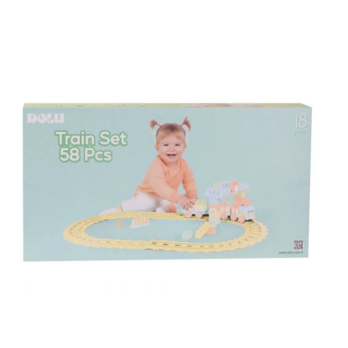 5221 Oyuncak Tren Set 58 Parça