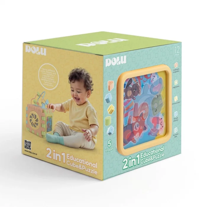 5292 Oyuncak Educatıonal Cube Puzzle