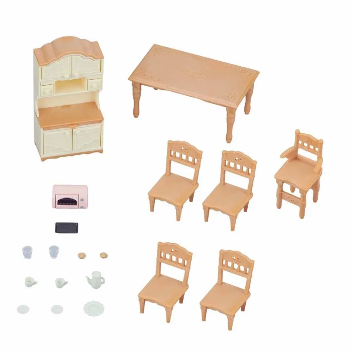 5340 Sylvanian Families Yemek Odası Seti +3 Yaş Figürler Ayrı Satılır.