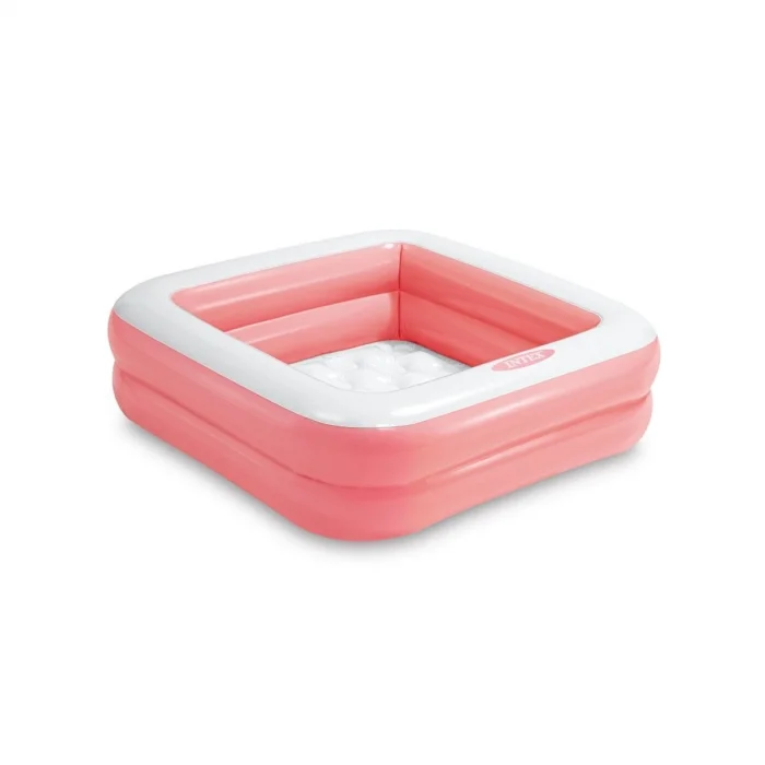 57100 Intex Şişme Taban Mini Kare Havuz 86x86x25 Cm