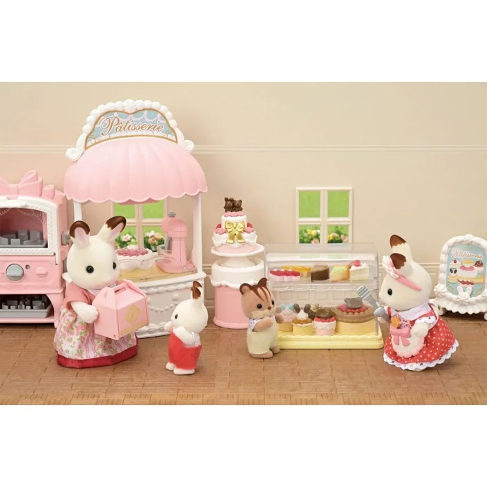 5807 Sylvanian Families Kasaba Pasta Dükkanı Oyun Seti +3 Yaş