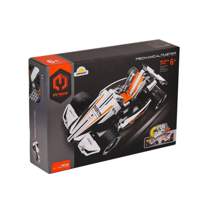 5815 Imm Yarış Aracı Blok Seti Beyaz 187 Parça