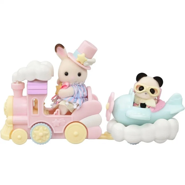 5819 Sylvanian Families Lunapark Oyun Seti Uçak Ve Tren +3 Yaş