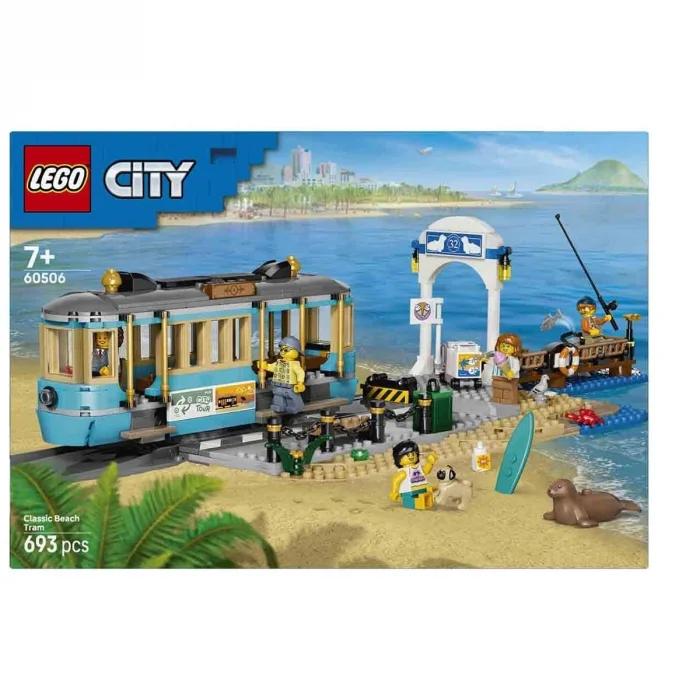 60506 Lego City Klasik Plaj Tramvayı 693 Parça +7 Yaş