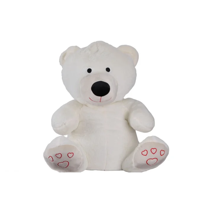 6237 70 Cm Oturan Ayı Ekru