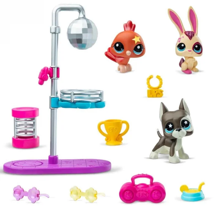 6377 Sun- Littlest Petshop Minişler  Dısco Night  Oyun Seti