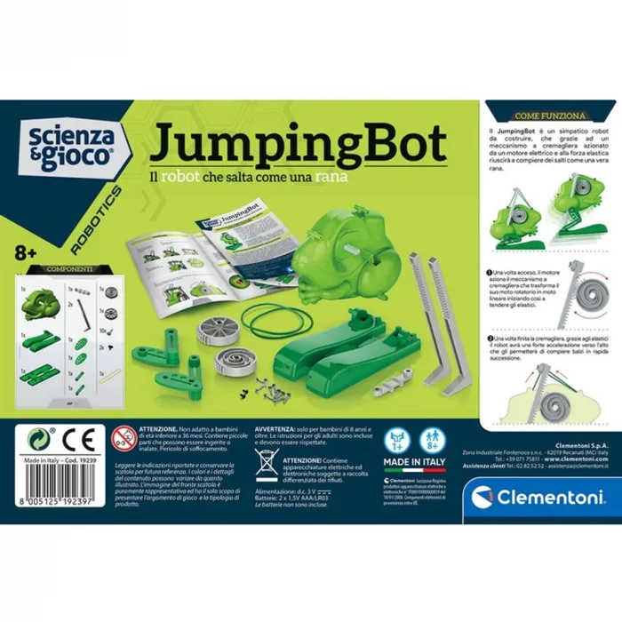 64956 Robotik Laboratuvarı - Jumpingbot +8 Yaş