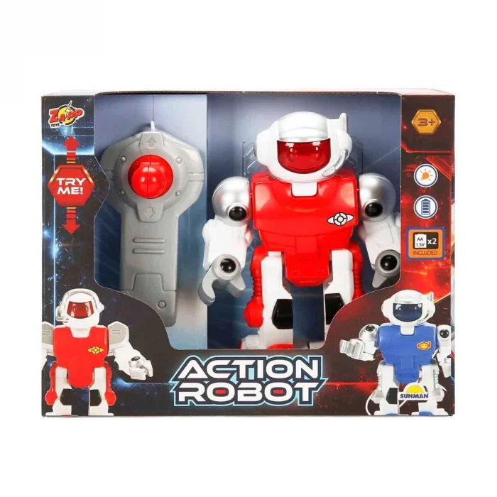 6534 Sun-sabc-zap-kk Mini Actıon Robot Işıklı 2a