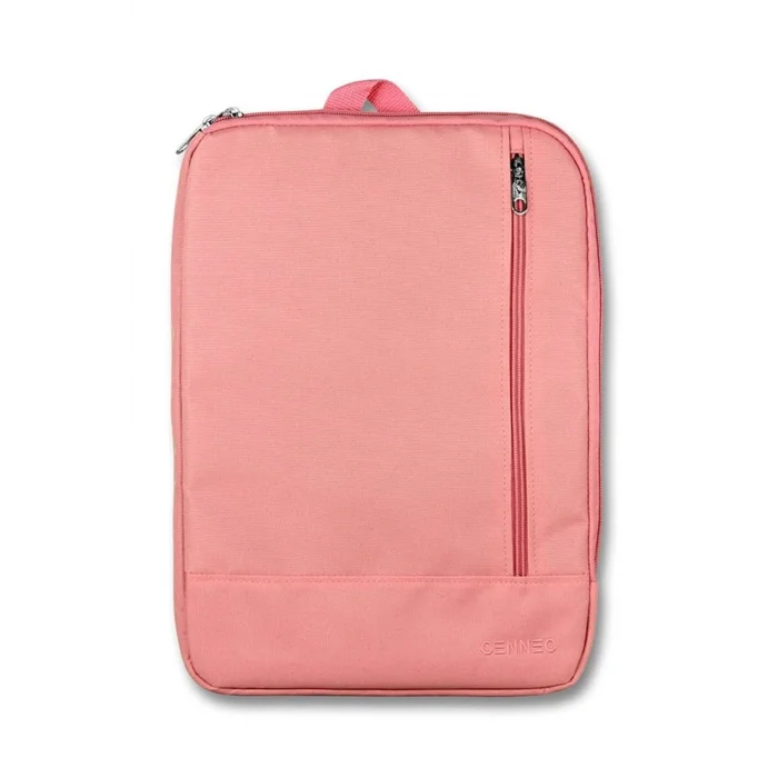 ÜMİT - 4270 - CENNEC DİKEY PEMBE LAPTOP ÇANTASI