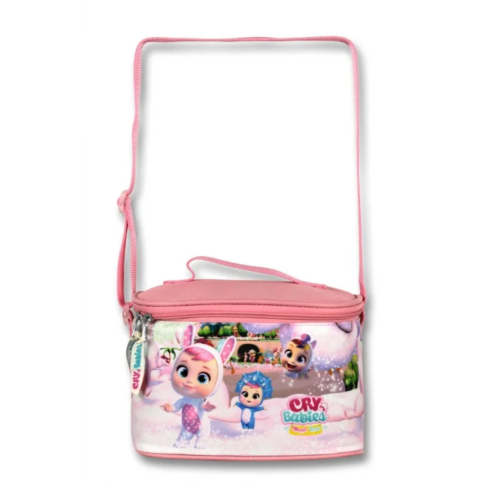 Cry Babies Tavşan Kulaklar Açık Pembe Kız Çocuk Üçlü İlkokul Çanta Seti