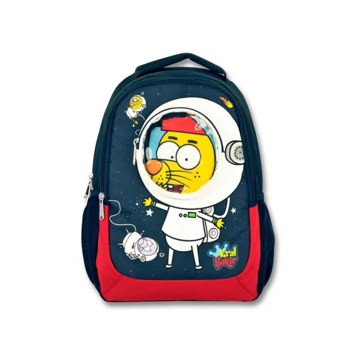 Kral Şakir 3 Boyulı Astranot 3Lü İlkokul Çanta Seti - Erkek Çocuk