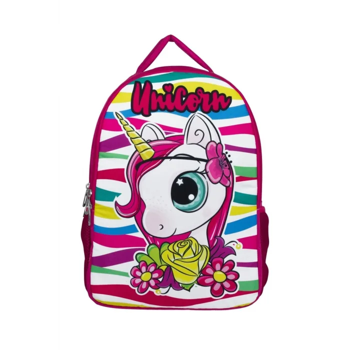 ÜMİT - 109 - Cennec Sevimli Unicorn Kız Çocuk İlkokul Sırt Çantası