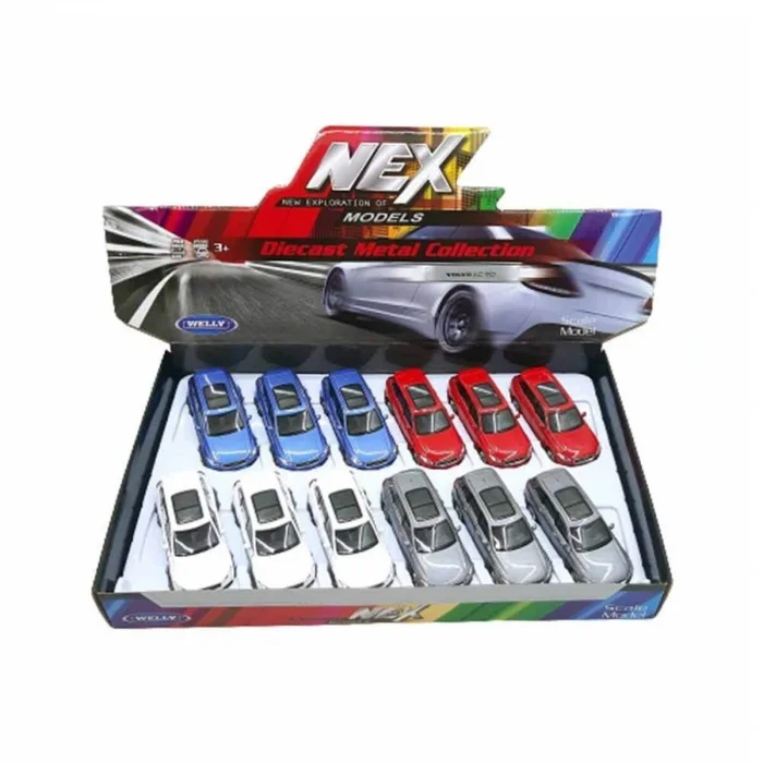 688 Welly Dıe Castt Pull Back Volvo 1