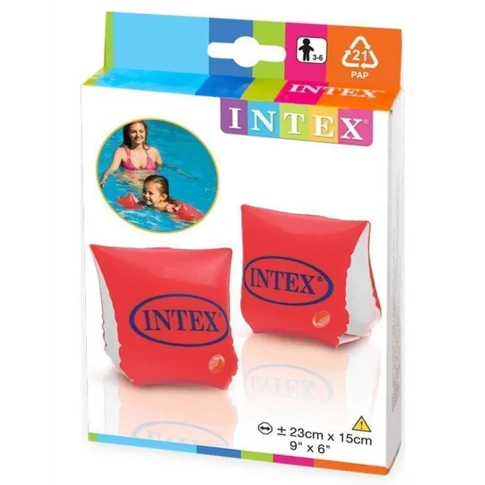 IK58642 İntex Kırmızı Kolluk 23x15 cm
