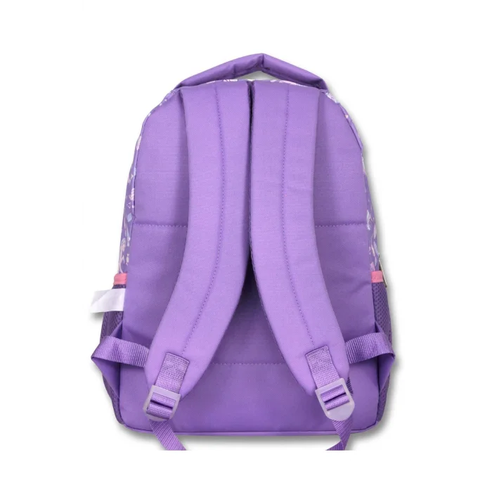 Ümit Çanta Nakışlı Unicorn Kız Çocuk Üç Gözlü Lila Renk Okul Çantası - 5027