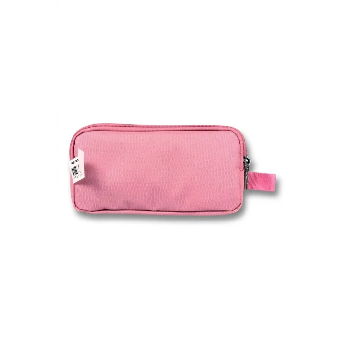 Ümit Çanta Kız Çocuklar İçin İki Bölmeli Bebek Unicorn Baskılı Kalemlik - Pembe Turkuaz - 5050