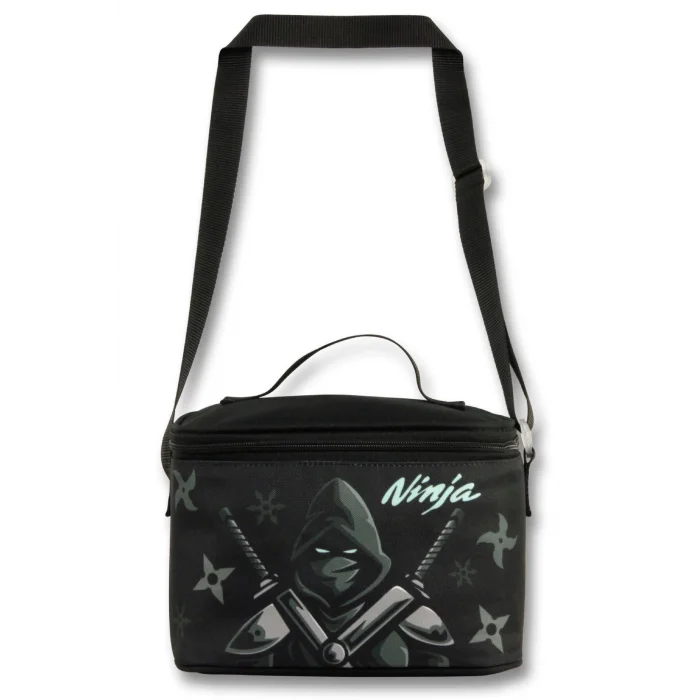 Ümit Çanta Termoslu/Isı Yalıtımlı Beslenme Çantası - 5067 - Ninja, Siyah Turkuaz (Erkek Çocuk)