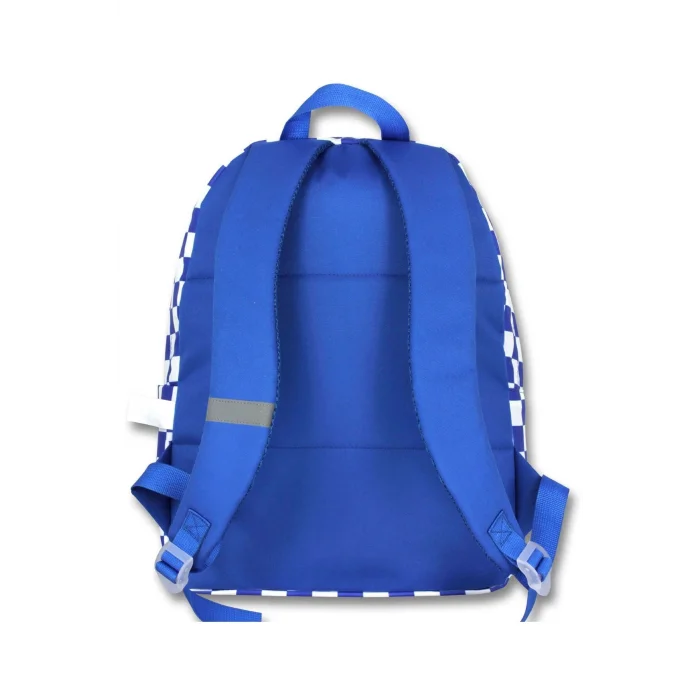 Ümit Çanta Kızlar İçin Mavi Kırmızı Renkli Yıldız Okul Çantası - 5086 - Nakışlı Yıldız