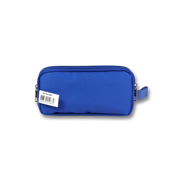 Ümit Çanta 5087 (Yıldız Desenli - Mavi Kırmızı Renkli) Kız Çocuk Kalem Çantası