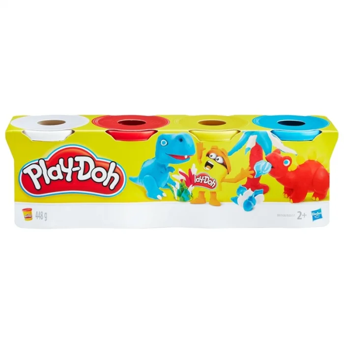 Play-Doh 4 Lü Çocuk Oyun Hamuru