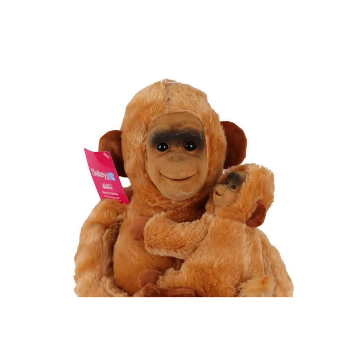 6899 Yavrulu Maymun Salaş 65 Cm