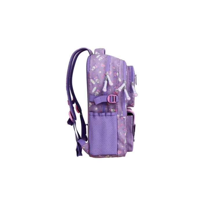 TMN 3223 5 BÖLMELİ OKUL ÇANTASI MOR