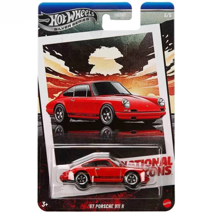 Hot Wheels Vintage Premium Arabalar 67 Porsche 911 R HRT81-JBY86