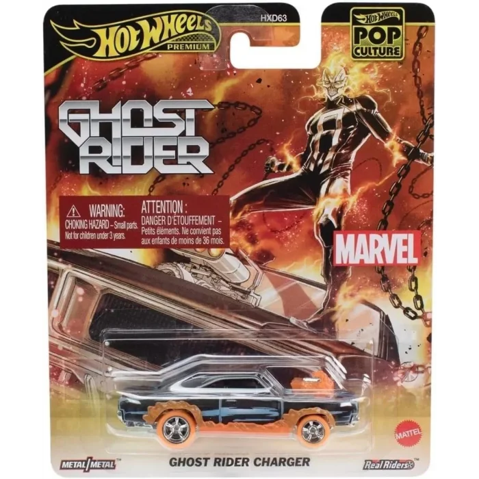 Hot Wheels Premium Pop Culture Ghost Rider Charger JBL81