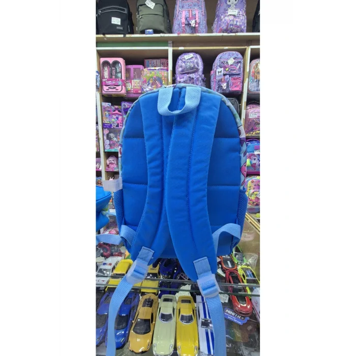 - 2578 - MAVİ BALIKLAR OKUL ÇANTASI BESLENME ÇANTASI VE KALEM ÇANTA SETİ